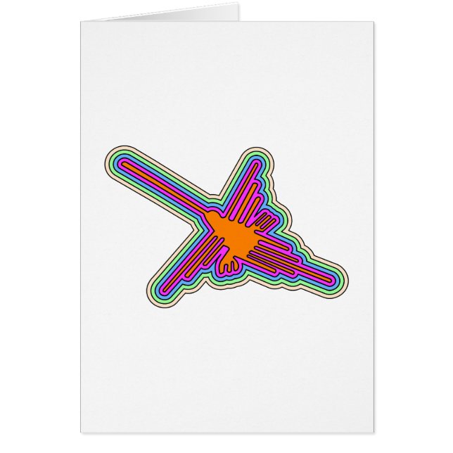 Dessin de Nazca Hummingbird Pérou (Devant)