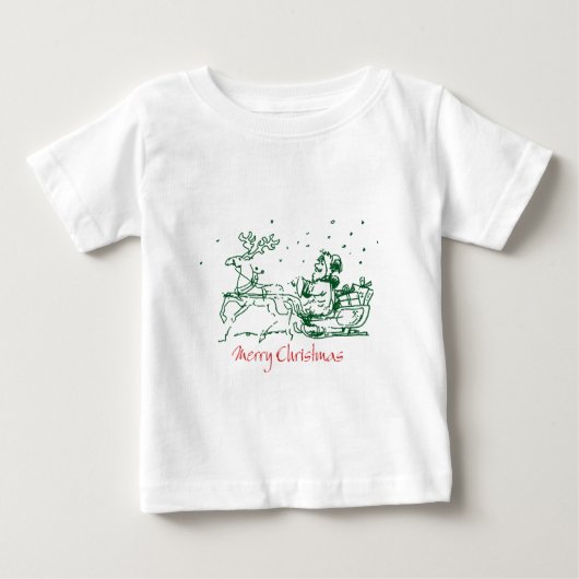 Dessin de Noël sur T-shirts (Devant)
