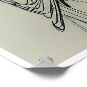 Dessin de perroquet - Impression d'art (Coin)