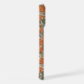 dessin de petites fleurs orange (Côté droit)