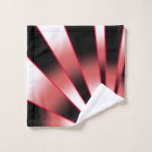 Dessin de remplissage couleur dégradé en perspecti (Gant de toilette)