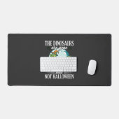 Dessin de sorcière d'Halloween de dinosaure drôle (Clavier et souris)