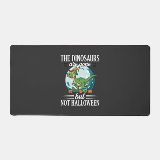 Dessin de sorcière d'Halloween de dinosaure drôle (Recto)