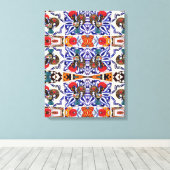 Dessin de toile portugais (Insitu (Plancher de Bois))