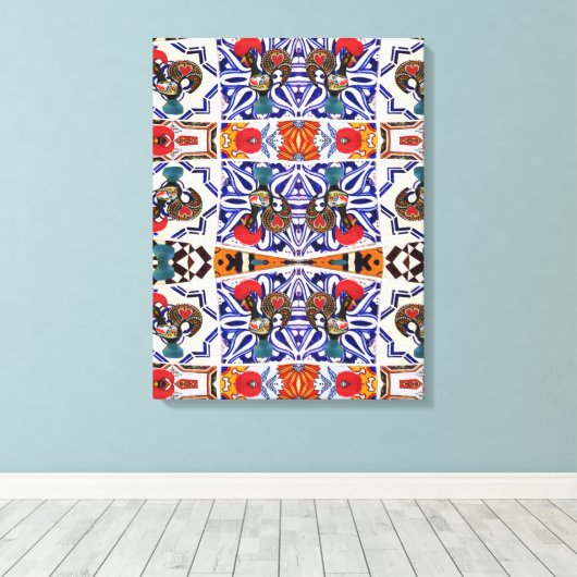 Dessin de toile portugais (Insitu (Plancher de Bois))