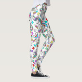 Dessin de Unicorn Dames Leggings (Droite)
