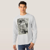 Dessin d'encre "Modern Warfare" T-shirt Basic (Devant entier)