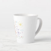 Dessin d'enfant Papa Latte Mug (Angle droit)