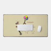 Dessin d'humour australien kangourou (Clavier et souris)