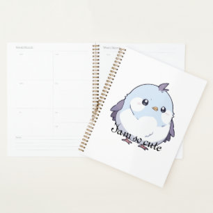 Dessin d'oiseau Cute Kawaii Chubby - adorable Past