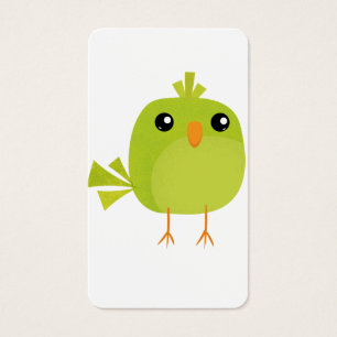 Dessin d'oiseau vert