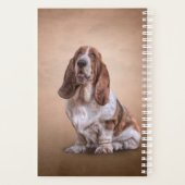 Dessin drôle Basset Hound chien (Dos)