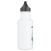 Dessin drôle de chat avec la bouteille d'eau de (Gauche)