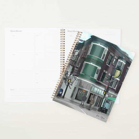 Dessin du centre de Madison, Wisconsin (Devant avec enveloppe)