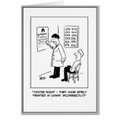 Dessin du client et de l'optique. (Devant)