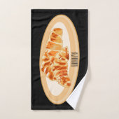 Dessin du Croissant (Serviette à main)