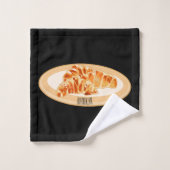 Dessin du Croissant (Gant de toilette)