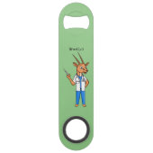 Dessin du médecin de l'antilope Cute Gemsbok (Dos)