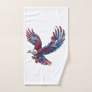 Dessin d'un aigle, concept 4 juillet