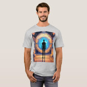 Dessin d'une silhouette de corps T-shirts (Devant entier)