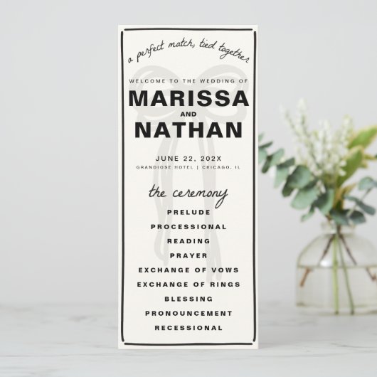 Dessin Ensemble Programme De Mariage De Bow (Debout devant)