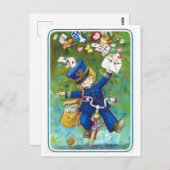 Dessin facteur à vélo briefkaart (Voorkant / Achterkant)