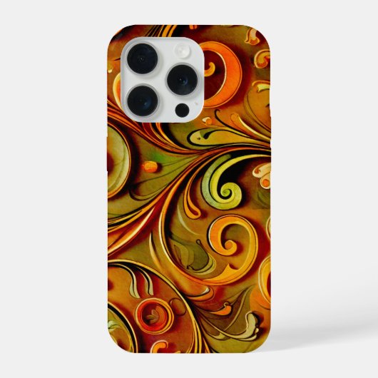 dessin floral Art Nouveau (Verso)