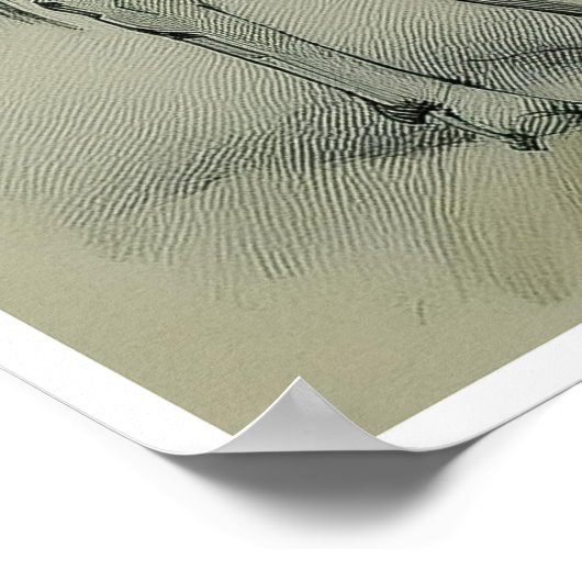 Dessin Gnu - Impression d'art (Coin)