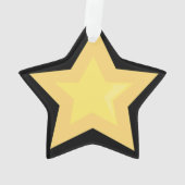 DESSIN GRAPHIQUE STAR NOËL ORNEMENT DE VACANCES (dos)