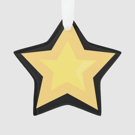 DESSIN GRAPHIQUE STAR NOËL ORNEMENT DE VACANCES (devant)