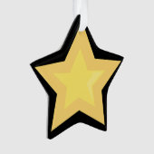 DESSIN GRAPHIQUE STAR NOËL ORNEMENT DE VACANCES (devant)