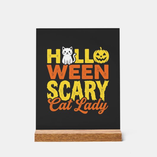 Dessin Halloween Dame Chat Effrayant_1 (Recto)