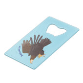 dessin humoristique d'aigle royal (Dos Angle)