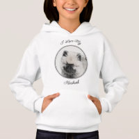 Dessin Keeshond Chiot - Joli dessin original Chien