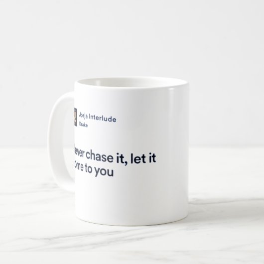 DESSIN LYRICS MUG (Devant gauche)