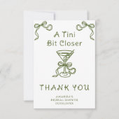 Dessin Martini Merci douche nuptiale (Devant)