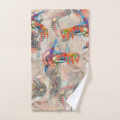 Dessin mental art-analogique (Serviette à main)