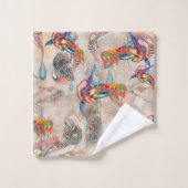 Dessin mental art-analogique (Gant de toilette)