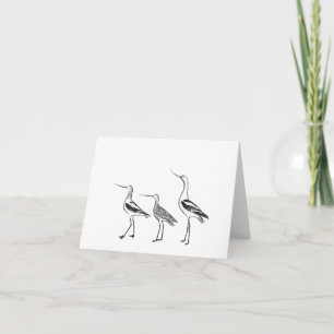Dessin minimaliste d'art ornithologique en noir et