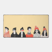 Dessin moderne simple des jeunes cool (Recto)