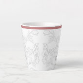 Dessin moghol sur un petit mug à latte (Devant)