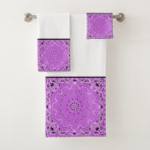 Dessin oriental violet (En situation)