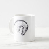 Dessin original 2 Cheval Année Zodiac Mug (Devant gauche)