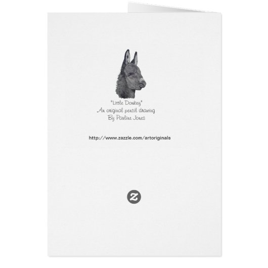 dessin original style de vie d'âne mignon (Dos)