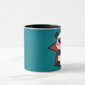 Dessin Panda Bear Vampire Mug - Panda Lover Cadeau (Centre)