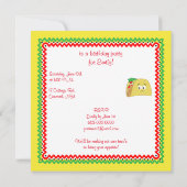 Dessin Pinata Invitation Anniversaire (Dos)