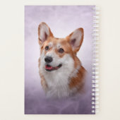 Dessin race de chien Corgi gallois (Dos)