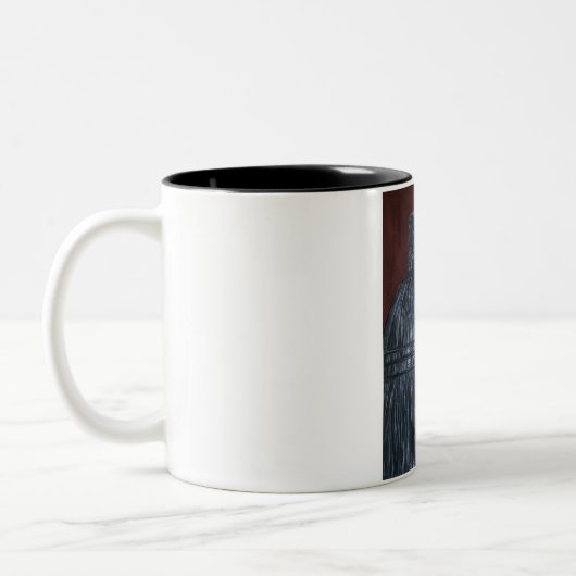 Dessin rustique Mug (Gauche)