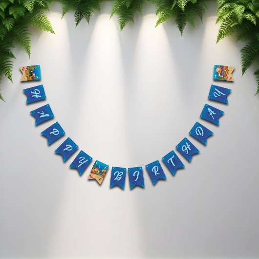 Dessin sous la bannière de la fête des animaux mar