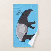 Dessin sur Tapir (Serviette à main)